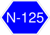 National Highway 125 shield}}