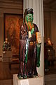 A glazed stoneware statue, Ming Dynasty (16th century)