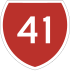 State Highway 41 shield}}