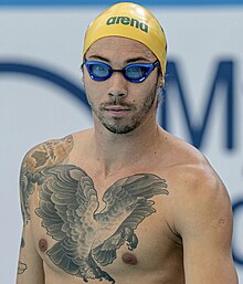 Grayson Bell in Melbourne 2022 wearing the Australian Gold Cap