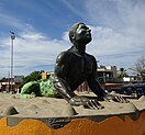 Monumento al Hombre Caimán en Plato