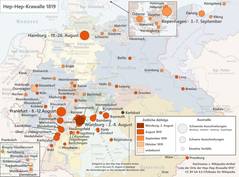 File:Karte Hep-Hep-Krawalle 1819.png