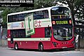 Volvo B9TL WEG2 bodywork 10.6m AVBWS1, wearing the KMB heritage colour advertisement