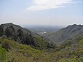 View of Faisal Mosque from Daman-e-Koh