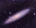 NGC 253 imaged by W4SM with 17" PlaneWave CDK scope, Louisa, VA.