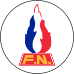 Logo of the National Front between 1972 and 2007