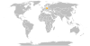 Location map for Poland and Slovenia.