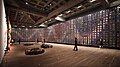 Image 5Held at the Museum of Old and New Art in Hobart, Tasmania, Sidney Nolan's Snake mural (1970) is inspired by the Aboriginal creation myth of the Rainbow Serpent, as well as desert flowers in bloom after a drought. (from Australia)