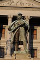 Statue in front of the Capitol