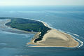 Aerial view of Wangerooge from the east