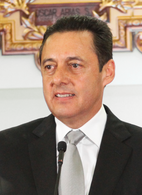 Former President of the Legislative Assembly Antonio Álvarez Desanti from San José