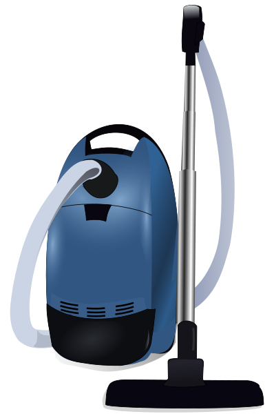 File:Blue vacuum cleaner.svg