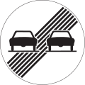 2.55 End of no overtaking restriction