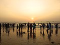 Dusk at Calangute Beach