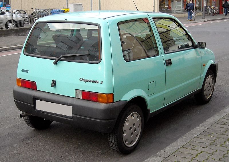 File:Fiat Cinquecento rear 20081127.jpg