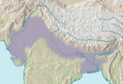 Map of the Indo-Gangetic Plain