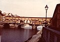 Ponte Vecchio and the River Arno (photo taken in June, 1983)