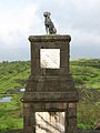 Statue of Waghya, the pet dog of Shivaji