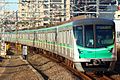 A Tokyo Metro 16000 series set in December 2014