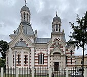 Amza's Church in Bucharest, which combine the Romanian Revival style with the Armenian Revival one