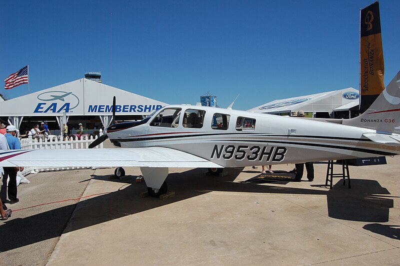 File:Bonanza G36 at Oshkosh.jpg