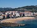 La playa de Brazomar en Castro-Urdiales.