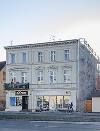 Facade on Grunwaldzka street