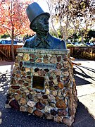 Statue in Solvang, California, a city built by Danish immigrants.