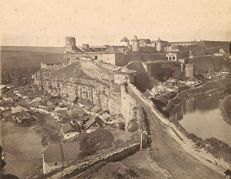 File:Kamyanets-fortress 1865.jpg