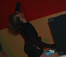 Prurient performing live in 2007