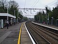 Platforms looking west