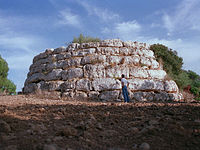 Talayot circular de la isla de Mallorca, España.