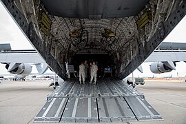 Boeing C-17 rear view