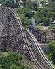 Texas Giant at Six Flags Over Texas before being refurbished into a hybrid steel-wood coaster.