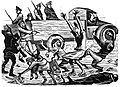 Image 9Woodcut of the mass killings which took place during the February 28 Incident (from History of Taiwan)