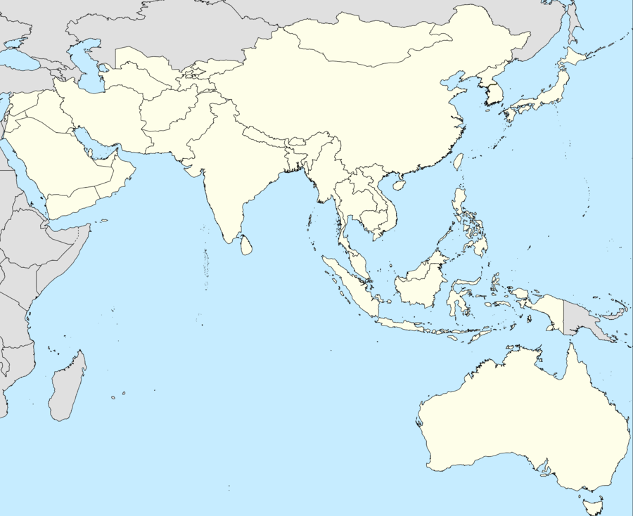 2024–25 AFC Challenge League is located in Asian Football Confederation