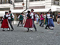 Folk dance in Lausanne