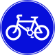 Bicycle path only