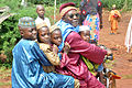 Family on motorbike