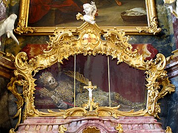 Relics of St. Hyacinth of Caesarea.