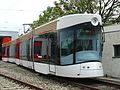 Tram for Marseille in Vienna (Austria) precommissioning checksam at (Wiener Linien)