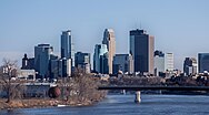 Downtown Minneapolis and the Mississippi River