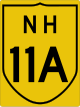 National Highway 11A shield}}