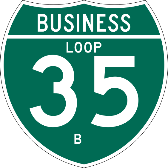 File:Business Interstate 35-B (TX).svg