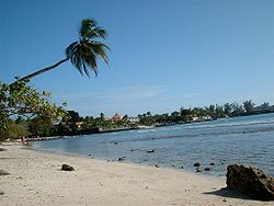 A beach in Crown Point