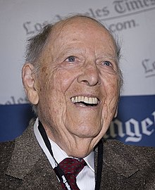 Herman Wouk in 2010 at the Los Angeles Times Festival of Books.