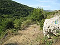 Section of Janapar hiking trail passing by Dashalty.