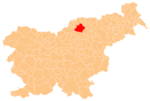 The location of the Municipality of Slovenj Gradec