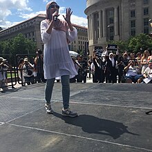 Linda Sarsour speaking.jpg