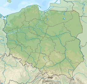 Map showing the location of Greater Poland National Park